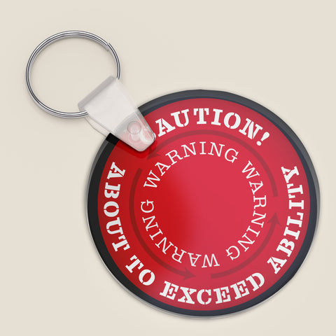 Exceeding Ability Keyring