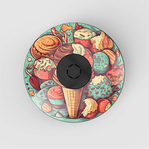 Ice Cream Feast Headset Stem Cap | Top Cap