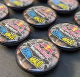 Custom Printed Headset Flat Top Stem Cap | Top Cap