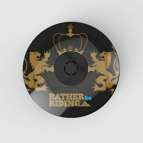 Regal Logo Headset Stem Cap | Top Cap - Ratherberiding | Custom Stemcaps and Mudguards