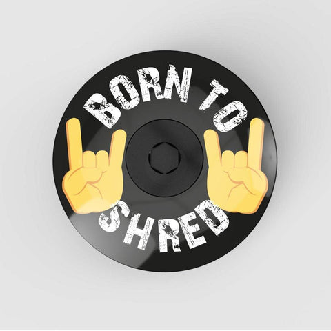 Stem Cap Top Cap Bicycle Hands give the rock gesture