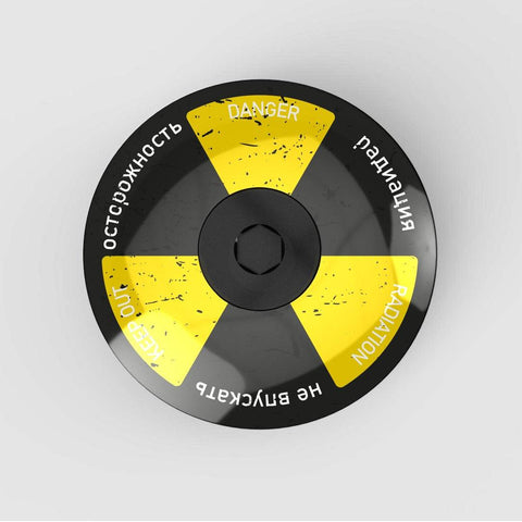 Radiation Headset Stem Cap | Top Cap - Ratherberiding | Custom Stemcaps and Mudguards