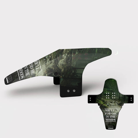 In the Woods Whippet Mountain Bike Mudguard - Ratherberiding | Custom Stemcaps and Mudguards