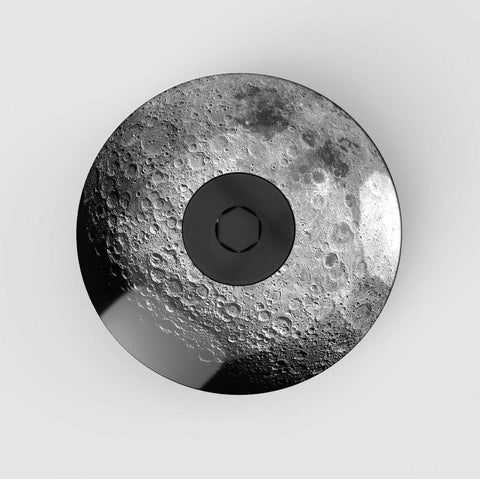 Moon Headset Stem Cap | Top Cap - Ratherberiding | Custom Stemcaps and Mudguards