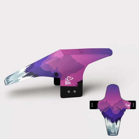 Mountain Haze Whippet Mountain Bike Mudguard - Ratherberiding | Custom Stemcaps and Mudguards