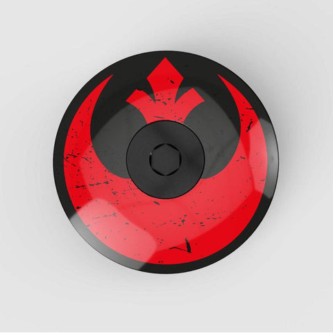 Rebel Headset Stem Cap | Top Cap - Ratherberiding | Custom Stemcaps and Mudguards