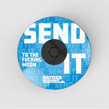Send It Moon Headset Stem Cap | Top Cap - Ratherberiding | Custom Stemcaps and Mudguards