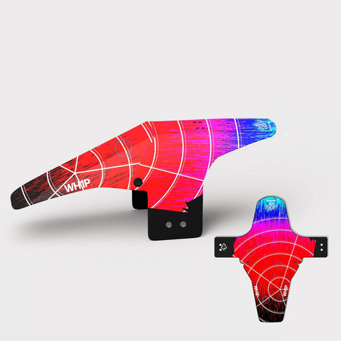 Speed Thrills Whippet Mountain Bike Mudguard - Ratherberiding | Custom Stemcaps and Mudguards