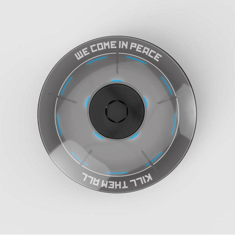 UFO Headset Stem Cap | Top Cap - Ratherberiding | Custom Stemcaps and Mudguards