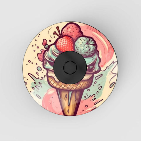 Fully Loaded Ice Cream Headset Stem Cap | Top Cap