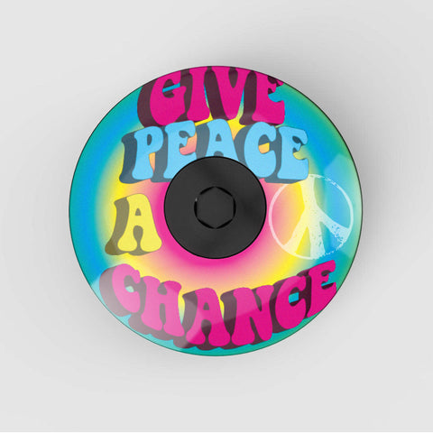 Give Peace a Chance Headset Stem Cap | Top Cap